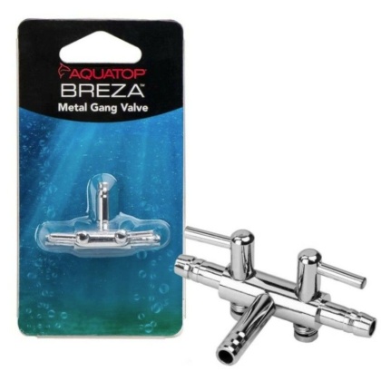 Aquatop Breza 2 Way Metal Gang Valve - 1 count