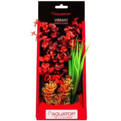 Aquatop Vibrant Wild Aquarium Plant Red - 10\