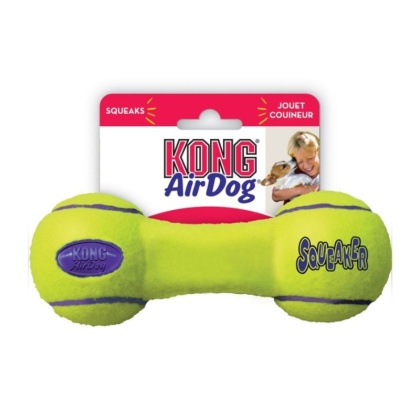 KONG Air KONG Dumbell Squeaker - Medium - 7.5\