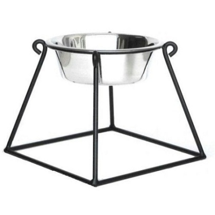 Pyramid Elevated Dog Feeder - Large