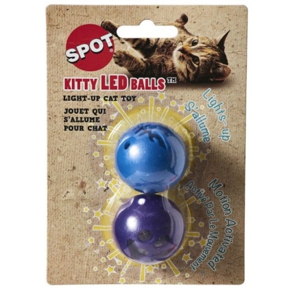 Spot Kitty LED Light Up Cat Toy - 2 count