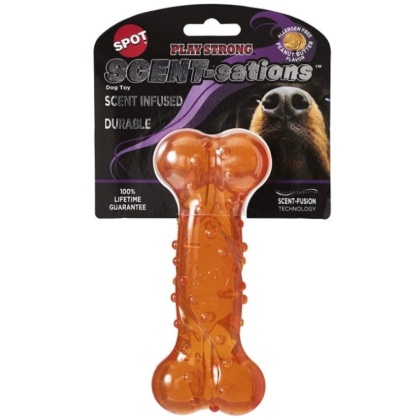 Spot Scent-Sation Peanut Butter Scented Bone - 6\