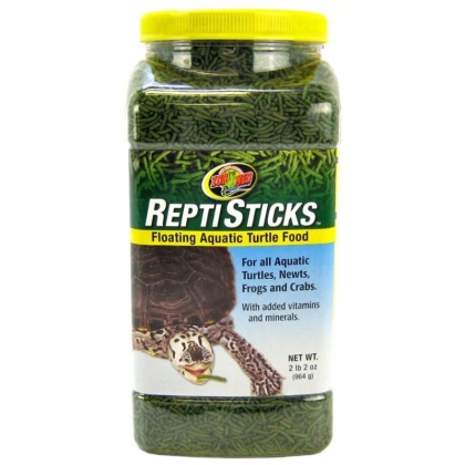 Zoo Med Reptisticks - Floating Aquatic Turtle Food - 2.2 lbs